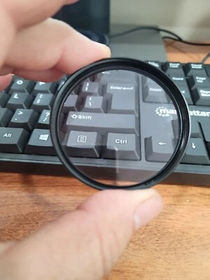 QUANTARAY 55mm 1A SKY SKYLIGHT SCREW in DMC MULTI COATED GLASS FILTER  - Image 1 of 4