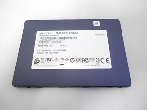 Micron 5200 960GB SSD SATA 2.5" 6G Laptop Server Desktop PC Hard Drive Dell 1TB - Picture 1 of 1