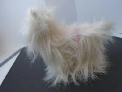 Ganz Webkinz WHITE & PINK YORKIE PUPPY DOG 7" Plush STUFFED ANIMAL Toy  - Image 1 of 4
