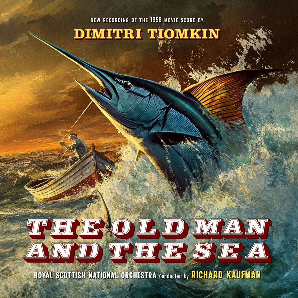 The Old Man And The Sea CD Intrada Re-Recording RSNO Dimitri Tiomkin - Image 1 of 1