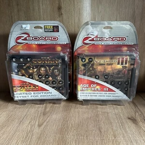 New - Ages Of Empires III & Conan Hyborian Keyset For ZBoard Gaming Keyboard - Picture 1 of 4