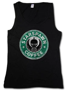 STARSPAWN KAFFEE TANK TOP WESTE - Arkham Lovecraft Marsh Miskatonic Spawn Cthulhu - Bild 1 von 2