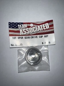 Team Associated 21035 Spur Gear/Drive Cup 60T 18-T 18-MT And Spur Gear Cover - Picture 1 of 4