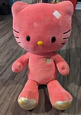 Build-A-Bear Hello Kitty Coral-Pink Sunshine Stuffed Plush