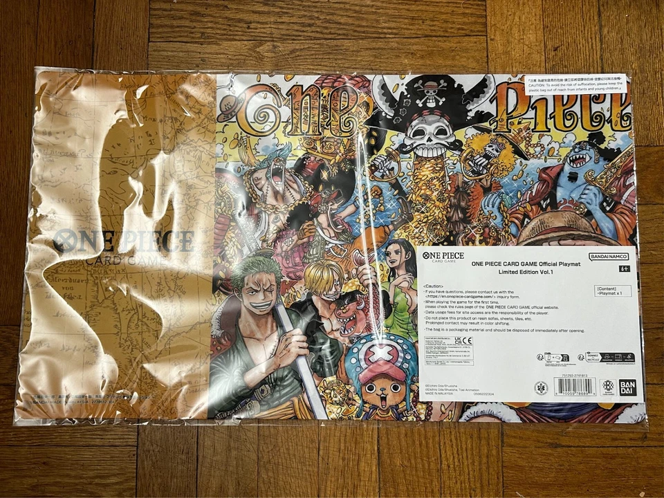 Premium Bandai One Piece Card Game Official Playmat Limited Edition Vol.1