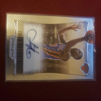 2012-13 Panini Prizm Iman Shumpert Silver Prizm Rookie Autograph Card #01/25! - Image 1 of 2