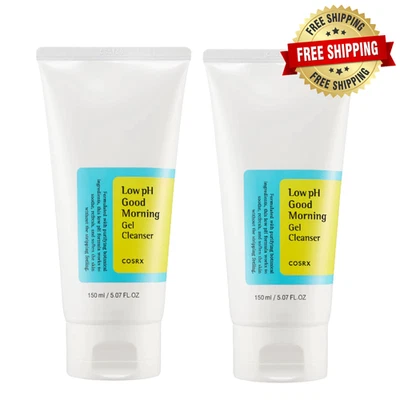Gel limpiador Good Morning COSRX bajo pH 150 ml x 2 Foto 1 de 4