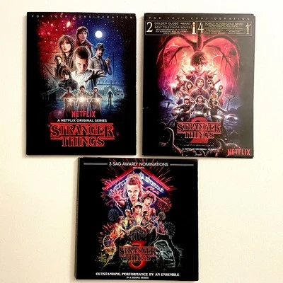 STRANGER THINGS Seasons 1,2,3 FYC 10 DVD sets Netflix For Your Consideration - Image 1 of 3
