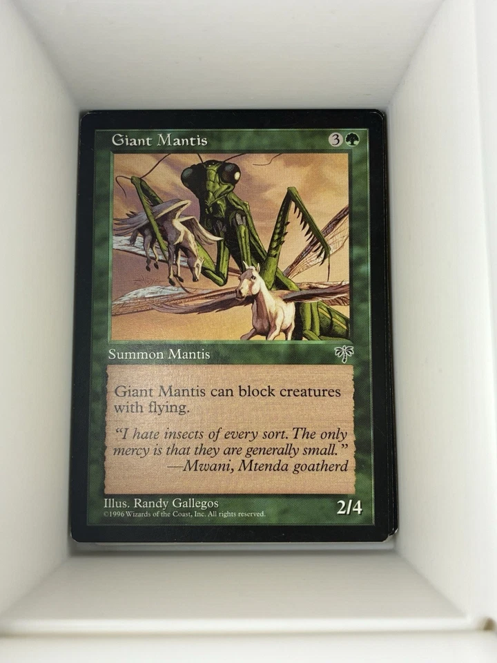 Giant Mantis - Magic the Gathering MTG Mirage Single Card. M11 - Image 1 of 1