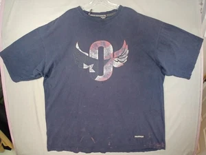 Outkast Clothing Co Shirt Mens 2XL Navy Blue Graphic Winged O Hip Hop Logo Tee - Picture 1 of 8