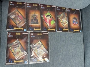 One Piece Ichiban Kuji New Emperors G Prize Acryl Schlüsselanhänger Set 7 Stck. Japan - Bild 1 von 1