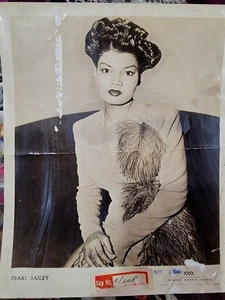 Foto promocional Pearl Bailey 1948 - original ~ no es una copia - Imagen 1 de 6