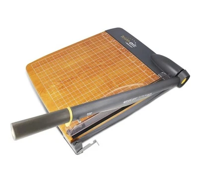 Westcott 12"" TrimAir madera guillotina cortador de papel y recortador de papel, 30 hojas  Foto 1 de 4