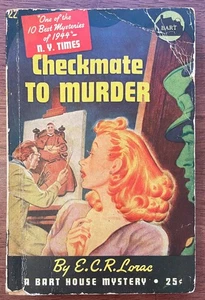 Crime Vintage Pb, Checkmate To Murder by ECR Lorac, Bart 22, 1946 - Picture 1 of 9