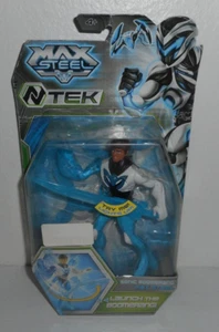 Neu Max Steel 6 Zoll Actionfigur Sonic Boomerang n-Tek abnehmbarer Turbo Mattel - Bild 1 von 8