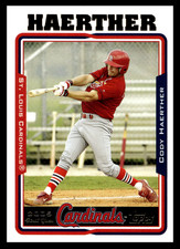 2005 Topps Updates & Highlights Cody Haerther #UH241 St. Louis Cardinals Rookie