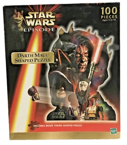 Darth Maul Shaped Puzzle 100 Pieces Star Wars Episode 1 - Picture 1 of 7