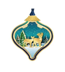 62667 Winterscape Bulb Hanging Ornament - Picture 1 of 1