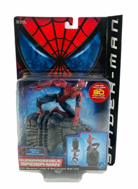 ToyBiz Spider-Man Movie Super Poseable Action Figure