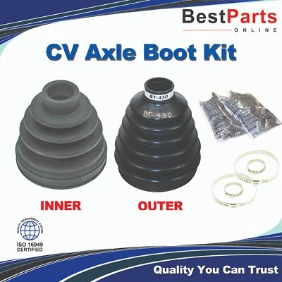 CV Axle Boot Kit for Toyota Venza with 3.5L 2009-2015 Front Inner & Outer - Image 1 of 4