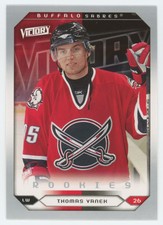 2005-06 Upper Deck Victory Rookies Thomas Vanek RC #292