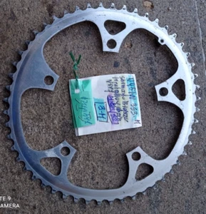 SHIMANO BIOPACE CHAINRING 52 T. NARROW CHAIN LIGHT ALLOY INGRANAGGIO VINTAGE - Picture 1 of 2