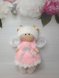 ♡Puppe nach Tilda Art ♡Künstlerpuppe ♡  top Qualität Unikat Handarbeit 20cm - Bild 1 von 1