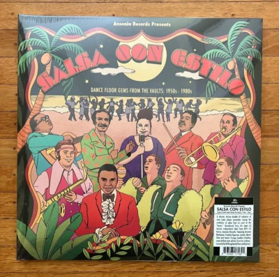 Ansonia Records Presents - Salsa Con Estilo 2xLP Dance Floor Gems 50s​-80​s NEW! - Image 1 of 2