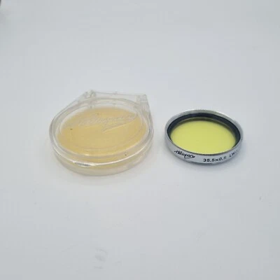 Heliopan 35.5x0.5 LW-1 threaded filter vintage genuine #106 - Image 1 of 3
