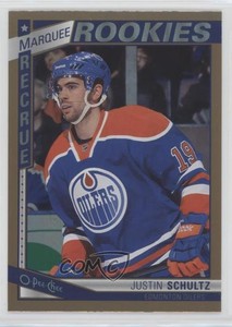 2013-14 O-Pee-Chee Marquee Rookies Rainbow Foil Justin Schultz #568 Rookie RC