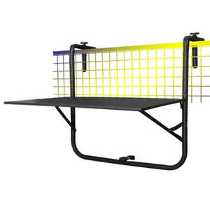 Balkontisch Klappbar 60x40cm Camping Gartentisch Hängetisch Wetterfest anthrazit - Bild 1 von 4