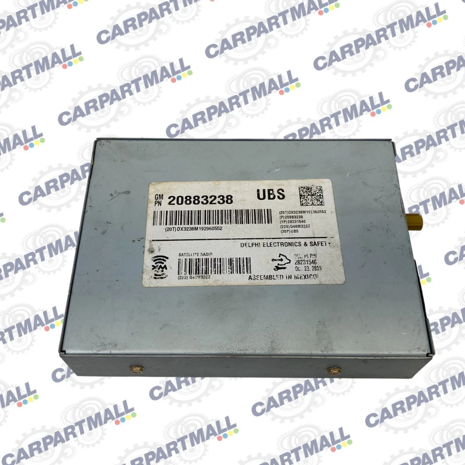 Unidad de módulo receptor de radio por satélite Buick Enclave 2009-2012 20883238 OEM Foto 1 de 4