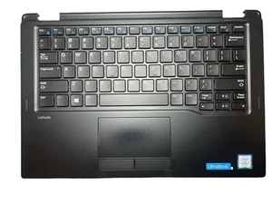 Genuine Dell Latitude 5289 Palmrest w/ Keyboard / Touchpad / Speakers FHVMH - Picture 1 of 4
