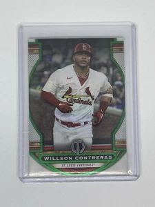 2023 Topps Tribute #Willson Contreras #38 Green 39/99 Cardinals - Picture 1 of 2