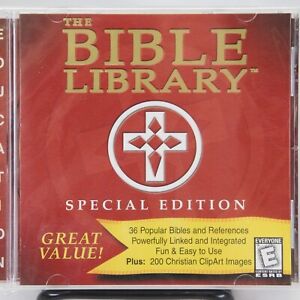The Bible Library Special Edition 1999 ValuSoft Windows 95/98 Factory Sealed