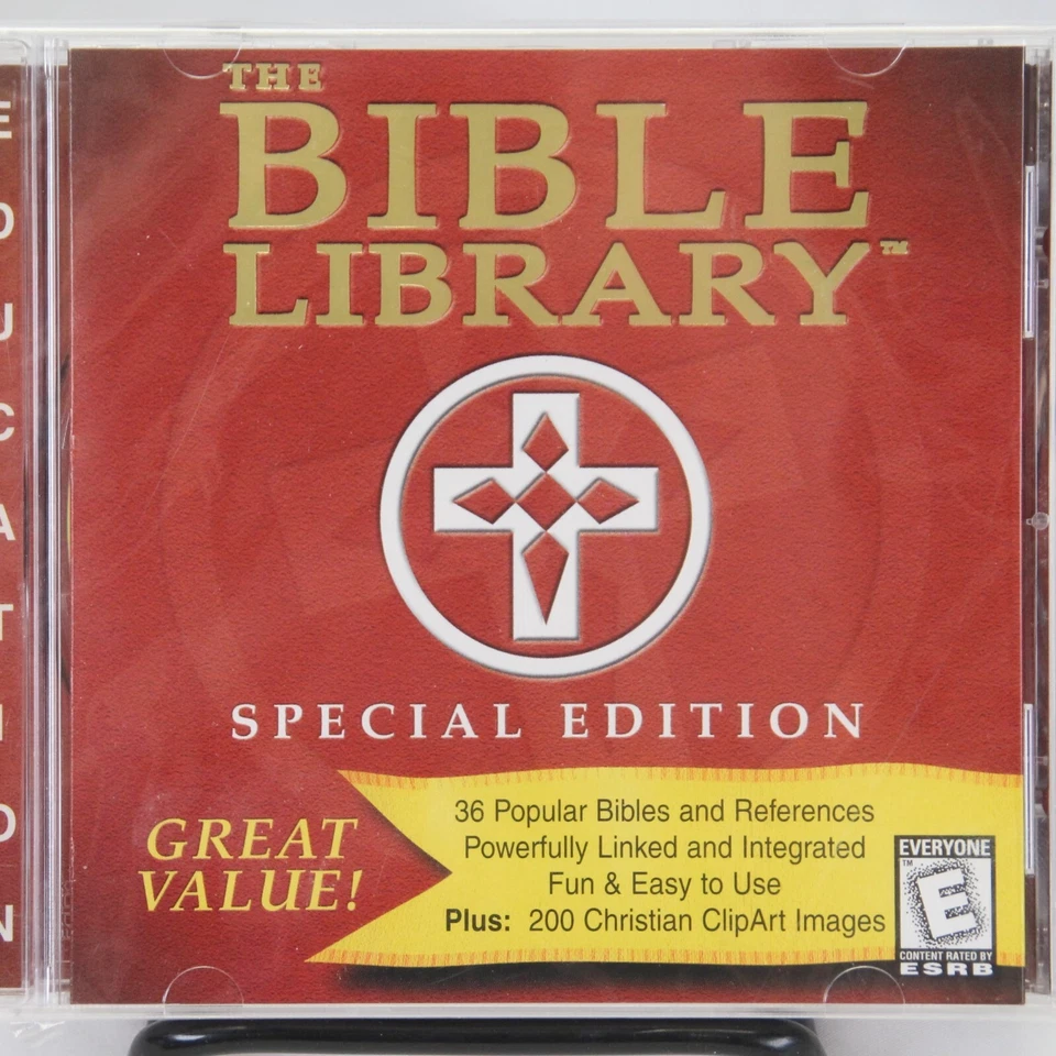 The Bible Library Special Edition 1999 ValuSoft Windows 95/98 NEW FACTORY SEALED - Image 1 of 4