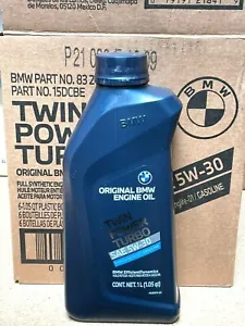 1 Liter Genuine BMW TWIN POWER TURBO 5W30 Motor Oil ORIGINAL For BMW ENGINE OIL - Picture 1 of 2