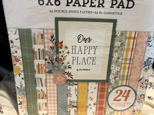 Echo Park Papier "OUR HAPPY PLACE" 6x6 Papierblock ~ Kombiversand immer - Bild 1 von 1