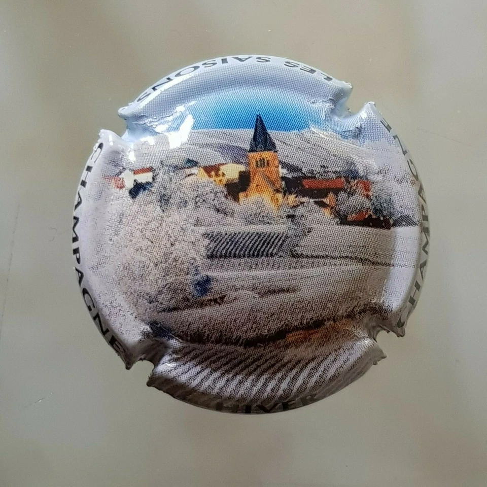 Capsule de Champagne CHAMPAGNE LES SAISONS  HIVER - Photo 1/1