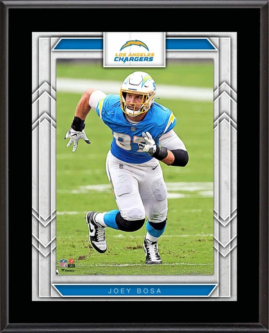 Joey Bosa Los Angeles Chargers 10.5" x 13" Player Sublimated Plaque Cover