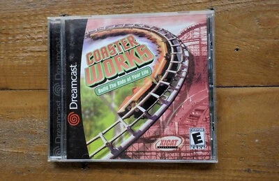 COMPLETE ✹ Roller Coaster Works ✹ SEGA DREAMCAST Game ✹ USA Version - Image 1 of 3
