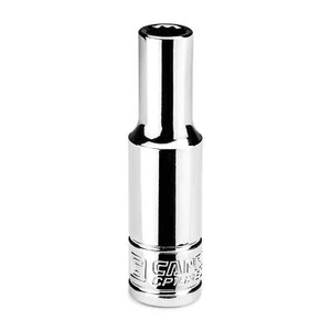 8 mm Deep Socket, 3/8 in. Drive, 12-point, Metric - Picture 1 of 5