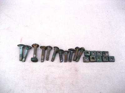 Original Navin Field Briggs Detroit Tigers Stadium Seat Chair Parts Screw Bolts - Image 1 of 4