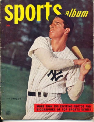 1948 Sports Album Joe DiMaggio New York Yankees bxbb1 - Image 1 of 2