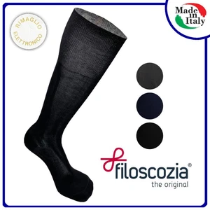 3 PAIA Calze Uomo Lunghe in 100% cotone FILO DI SCOZIA Estive Calzini Rimaglio - Foto 1 di 11