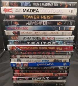 Massive DVD-Sammlung - 130 + Filme (Wert 370 $) Siehe Beschreibung für Zahlen - Bild 1 von 24