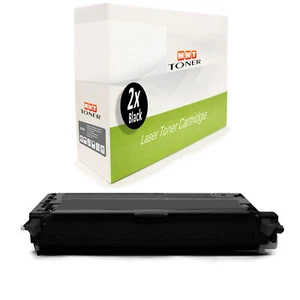 2x Toner Black Replaces Lexmark X560H2KG - Zdjęcie 1 z 3