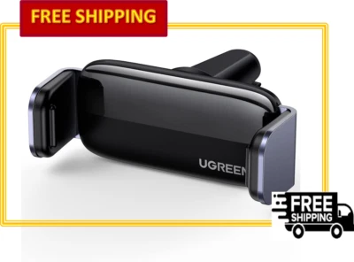 UGREEN Car Vent Phone Mount Air Vent Clip Phone Holder, Mini Size, Black - Image 1 of 4