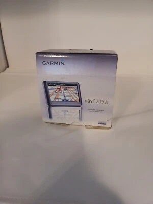 Garmin nüvi 205W 4.3" Automotive Portable Affordable Wide GPS Navigator 2008 New - Image 1 of 3