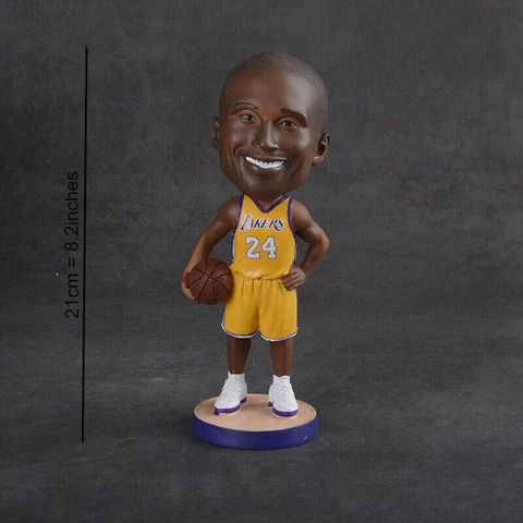 Los Angeles Laker #24 Kobe Bryant Bobble Heads Action Figure Toy Gift USA Seller Cover